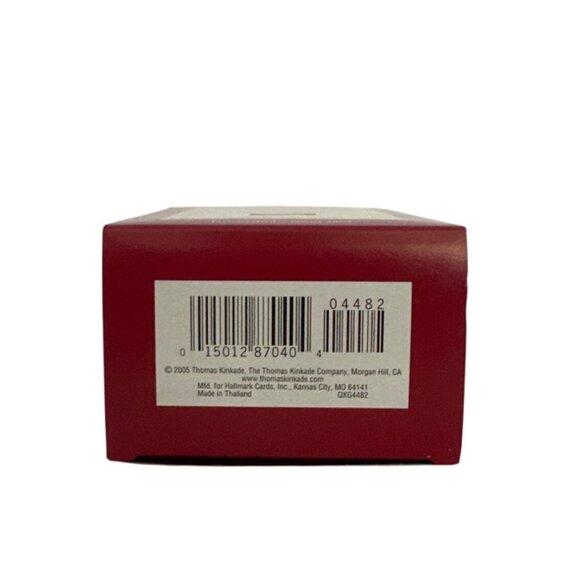 VNTG Hallmark Keepsake Christmas Ornament 2005 Silent Night Thomas Kinkade - Picture 6 of 8